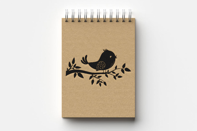 bird-on-a-branch-black-stencil-svg-format