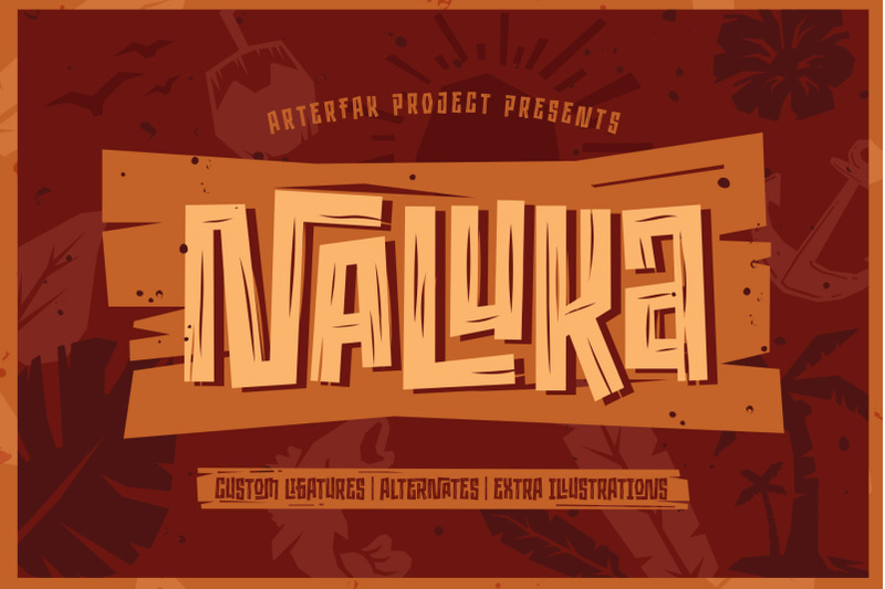 naluka-ethnic-font-with-extras