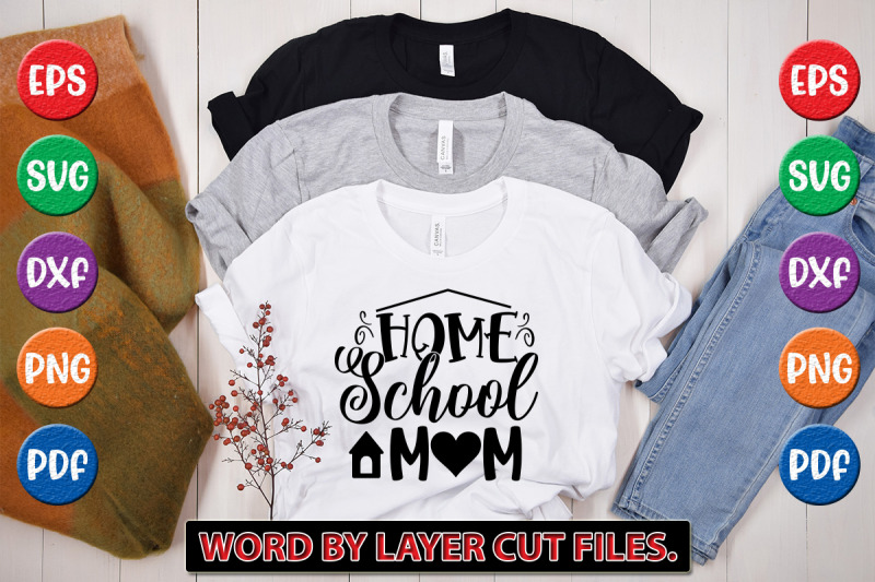 home-school-mom-svg-cut-file