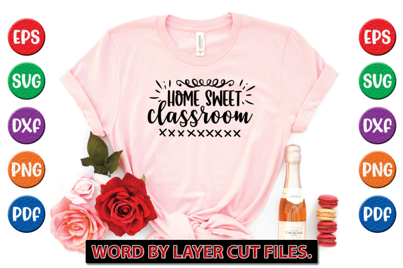 home-sweet-classroom-svg-cut-file