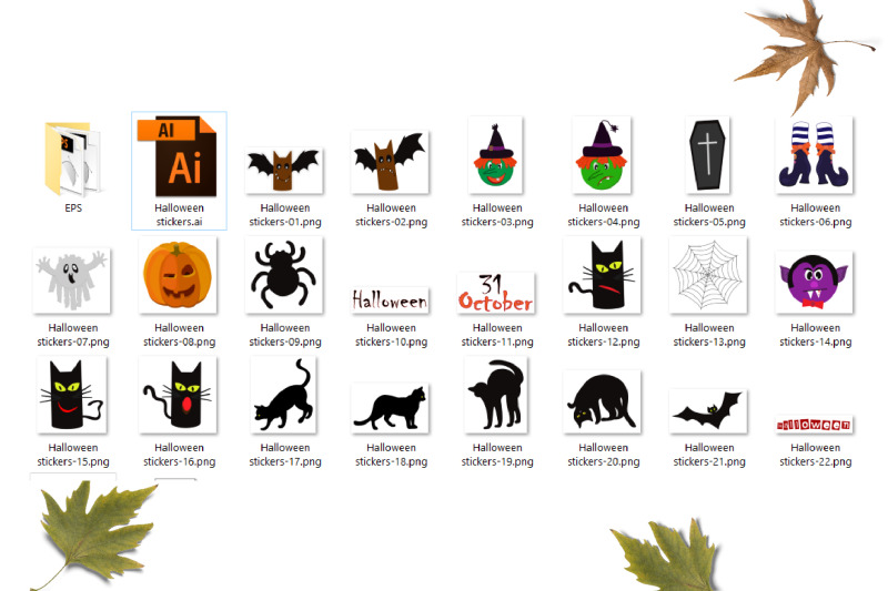 halloween-sticker-collection