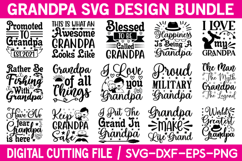 grandpa-svg-design-bundle