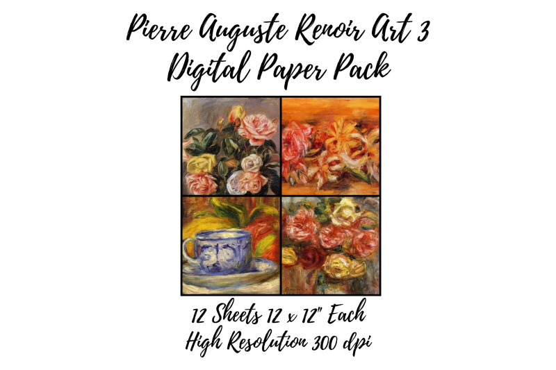pierre-renoir-art-3-digital-paper-pack