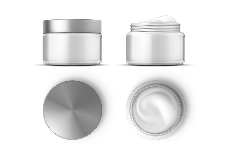 cosmetic-cream-in-white-jar-top-and-front-views-mockup-realistic-skin