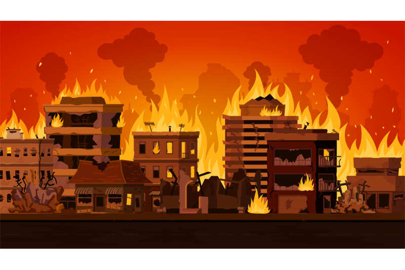 cartoon-apocalyptic-city-landscape-with-destroyed-building-on-fire-ci