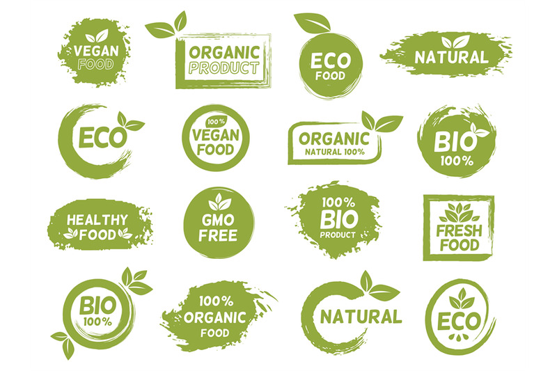 green-eco-organic-and-vegan-product-grunge-label-fresh-healthy-food