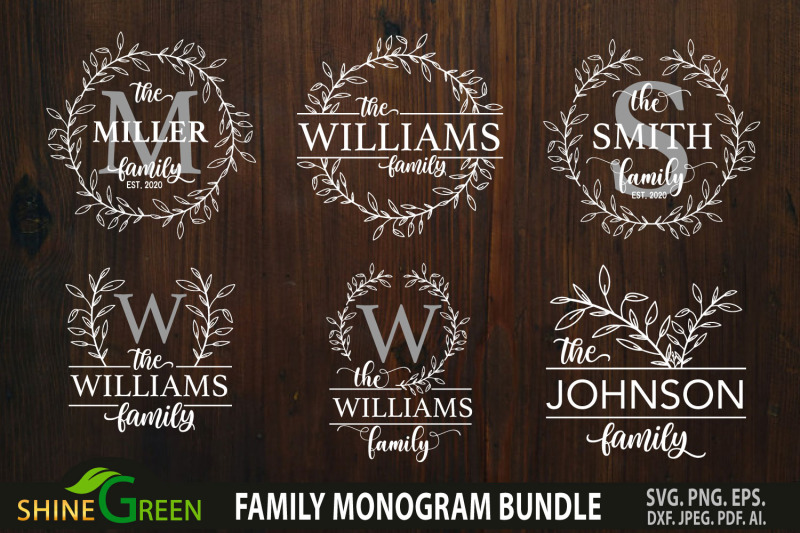 family-monogram-svg-bundle-8-home-farmhouse-round-signs