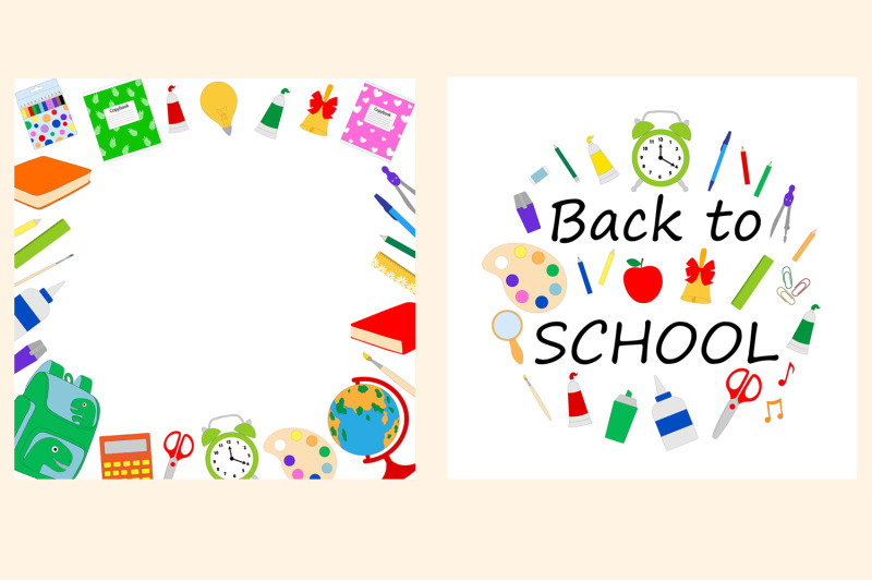 back-to-school-banner-school-postcard-school-frame