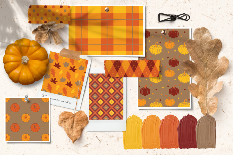 12-seamless-autumn-patterns-set-1