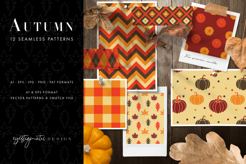 12-seamless-autumn-patterns-set-2