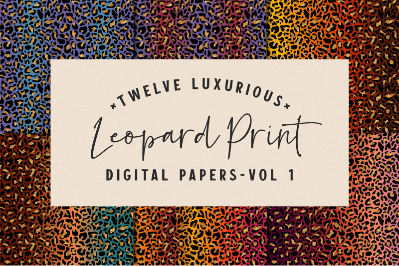 colorful-golden-leopard-luxurious-digital-papers