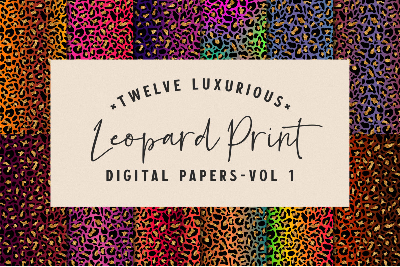 colorful-golden-leopard-luxurious-digital-papers