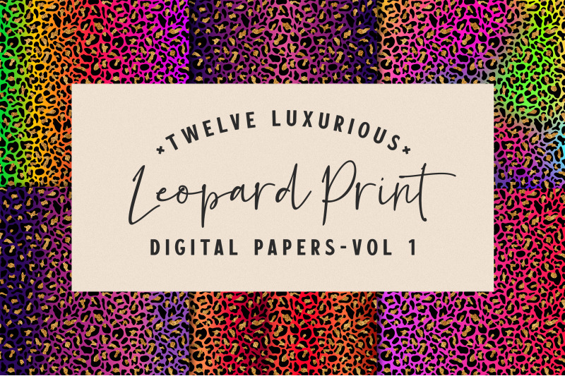 colorful-golden-leopard-luxurious-digital-papers