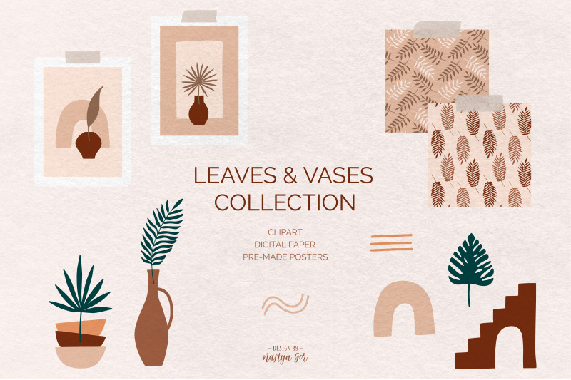 tropical-leaves-graphic-collection