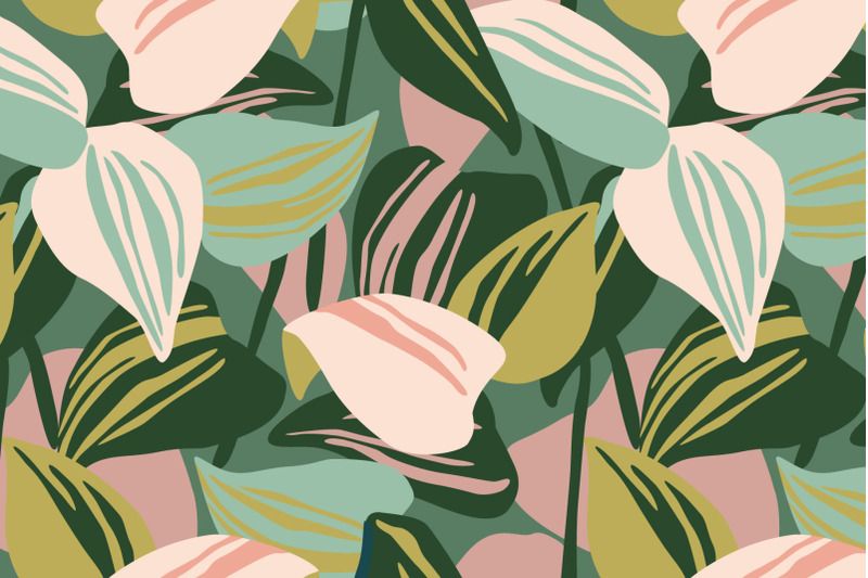 plant-lovers-4-seamless-patterns