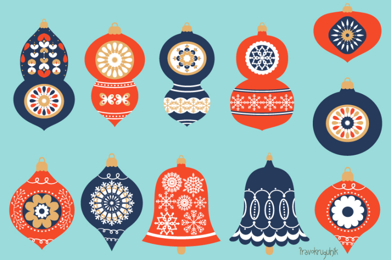 christmas-ornaments-clip-art-set
