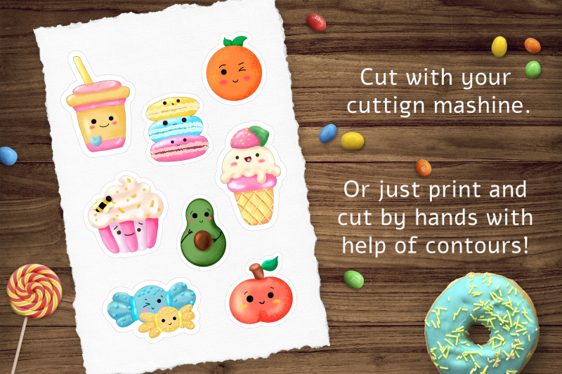 cute-food-sticker-pack-printable-stickers-for-kids-sweets