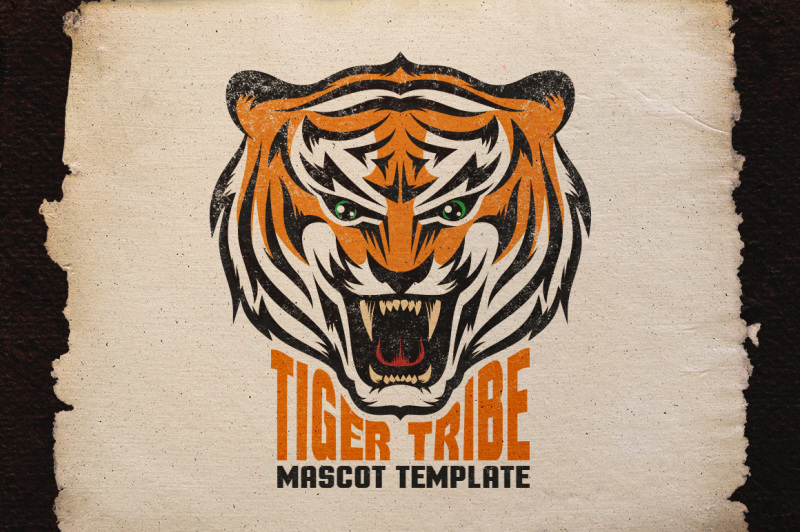 tiger-mascot-template