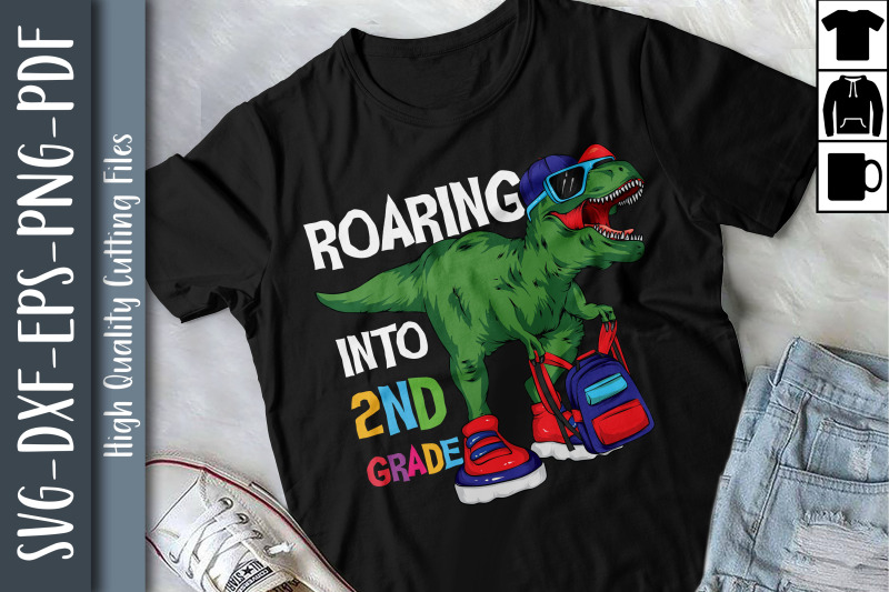 roaring-into-2nd-grade-dinosaur-t-rex