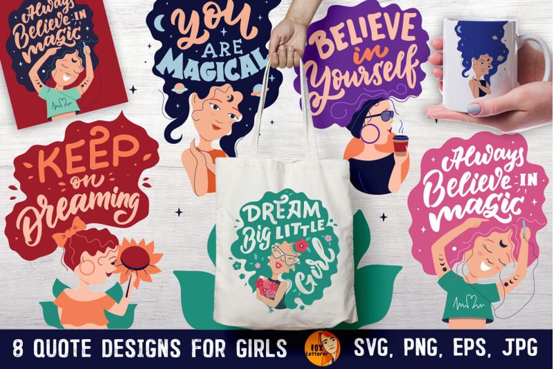 magic-girl-and-quotes-bundle