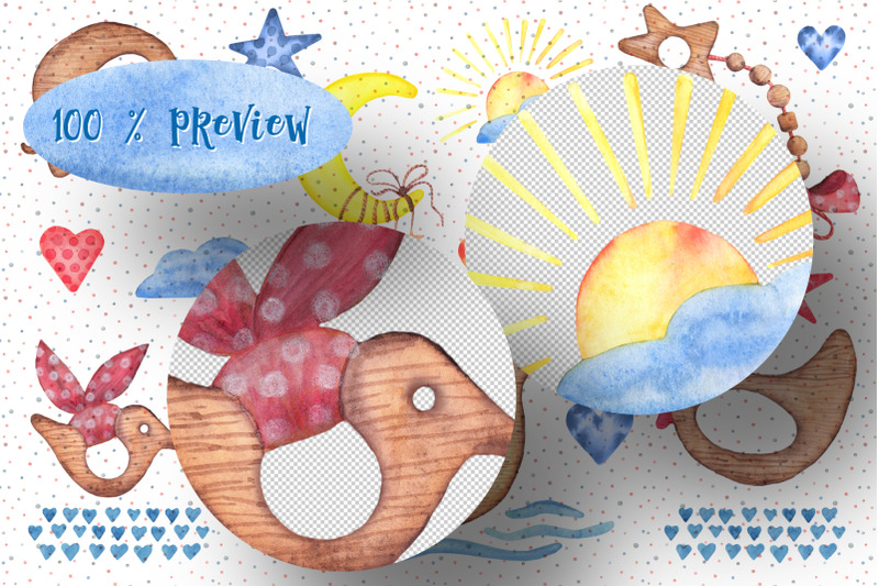 watercolor-wooden-baby-toys-clipart