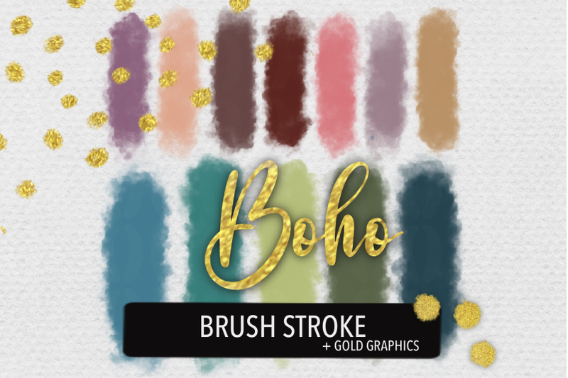 boho-washi-tape-and-gold-elements-brush-stroke