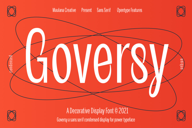 goversy-condensed-display-font