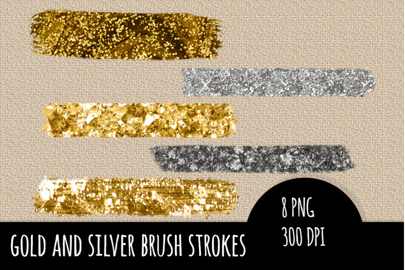 gold-and-silver-brush-strokes