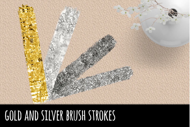 gold-and-silver-brush-strokes