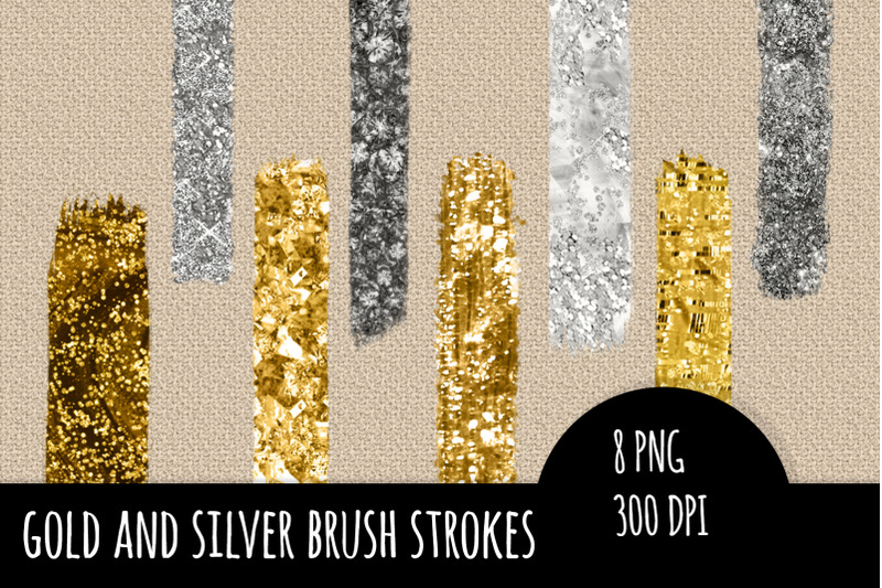 gold-and-silver-brush-strokes