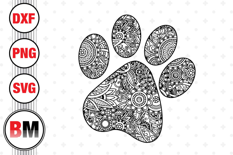 paw-mandala-svg-png-dxf-files