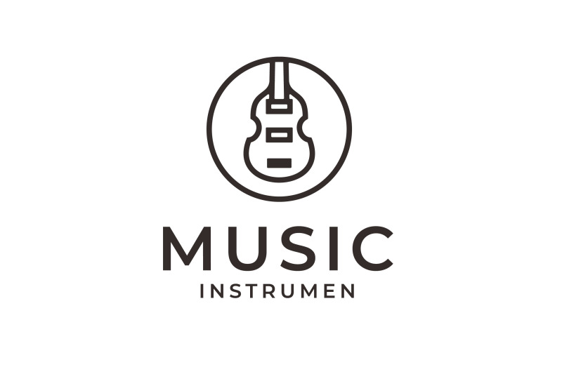 violin-viola-fiddle-cello-bass-logo-design