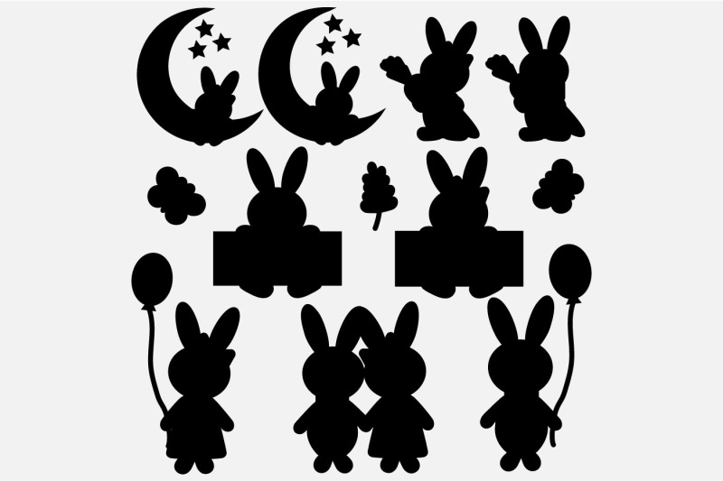 cute-bunny-characters-sticker-set