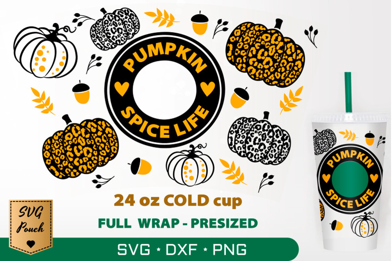 pumpkin-spice-life-cup-wrap-svg