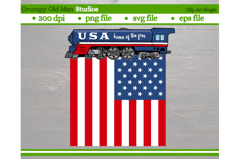 patriotic-steam-locomotive-with-usa-flag