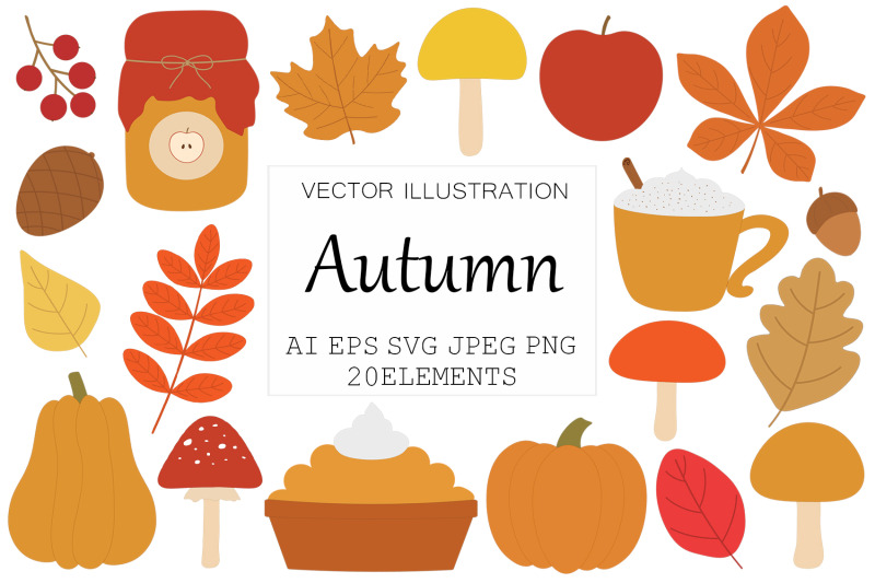 autumn-graphic-autumn-leaves-autumn-svg-pumpkin-mushrooms