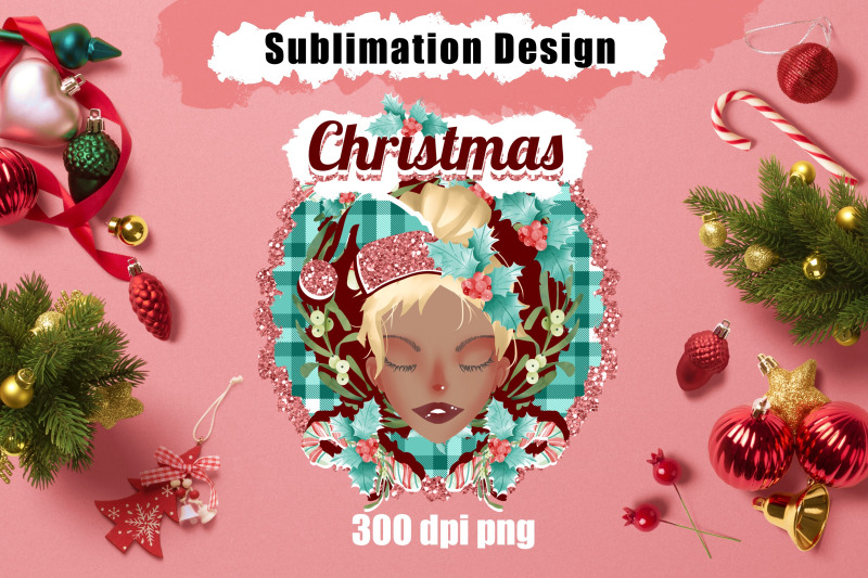 christmas-messy-bun-vol-1-sublimation-bundle-xmas-momlife-clipart