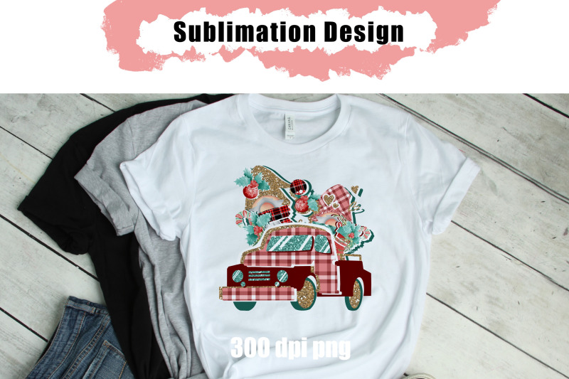 christmas-truck-sublimation-bundle-christmas-tree-family-clipart