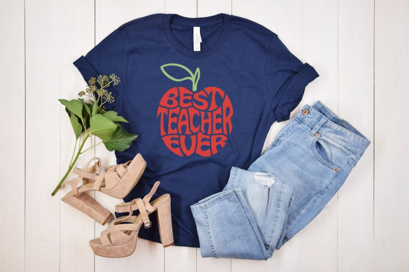 best-teacher-ever-svg-cut-file-apple-shape