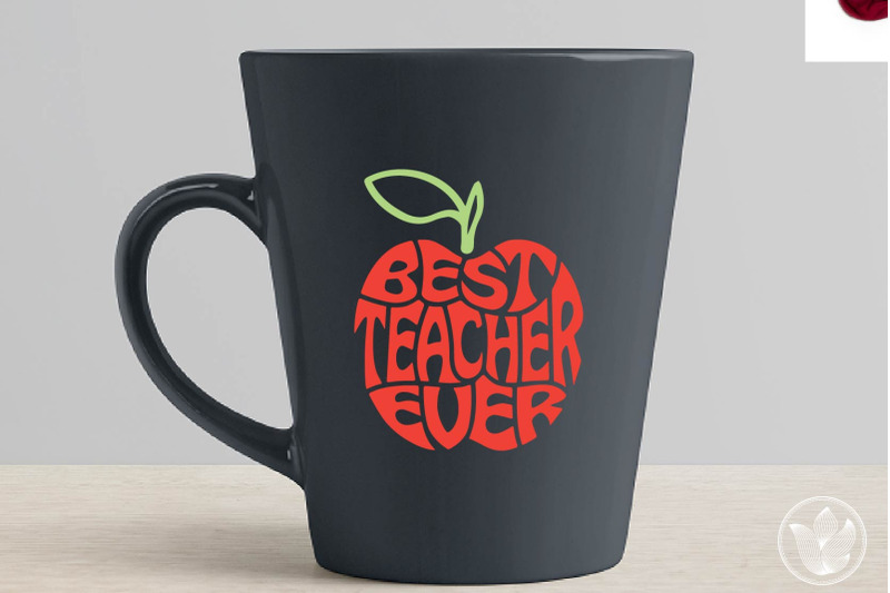 best-teacher-ever-svg-cut-file-apple-shape