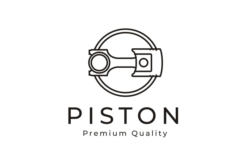 line-art-piston-for-automotive-illustration-logo-design