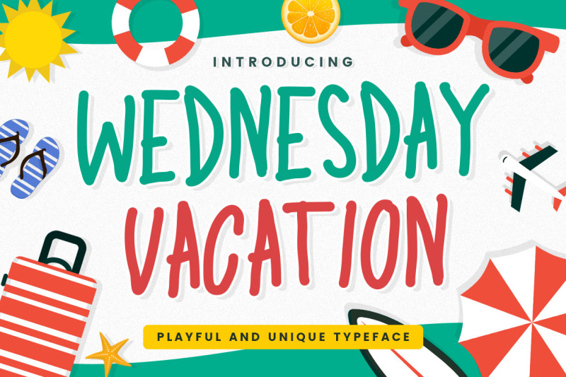 wednesday-vacation-playful-display-font