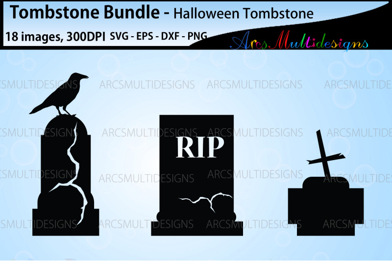 tombstone-silhouette-bundle