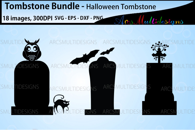 tombstone-silhouette-bundle