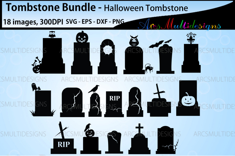 tombstone-silhouette-bundle