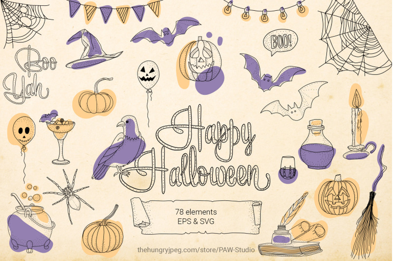 halloween-svg-sign-bundle-spooky-clipart