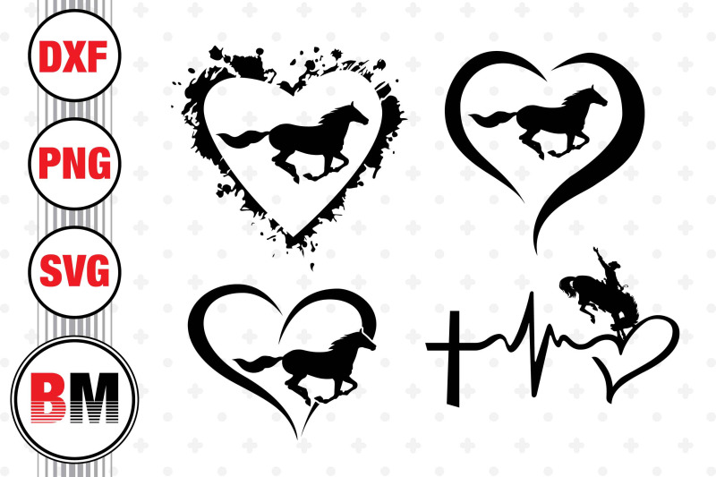 heart-horse-svg-png-dxf-files