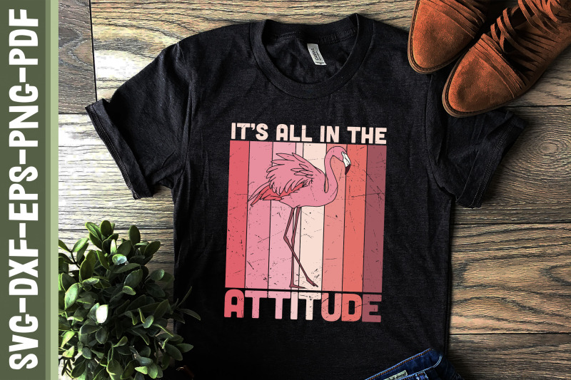 it-039-s-all-in-the-attitude-pink-flamingo