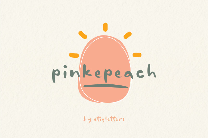 pinkepeach-handwritten-font