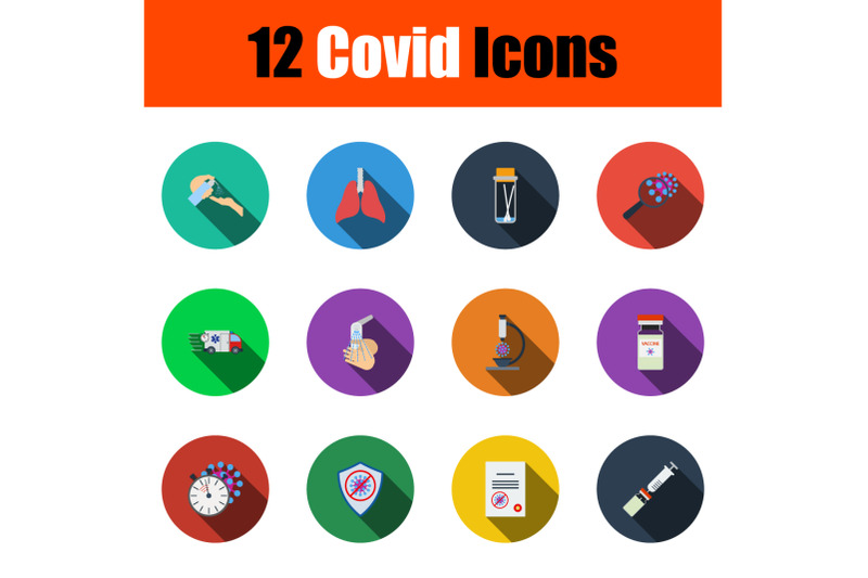 covid-icon-set